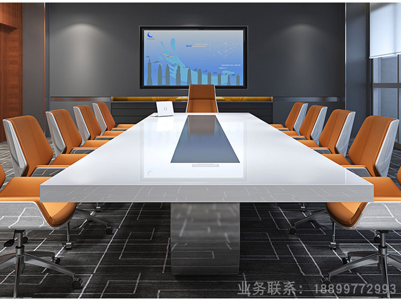 时尚烤漆会议桌